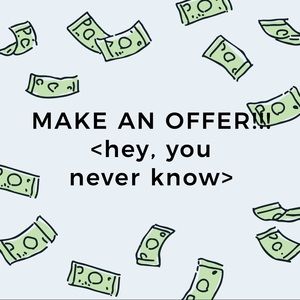 Make me a reasonable offer! bundle bundle bundle